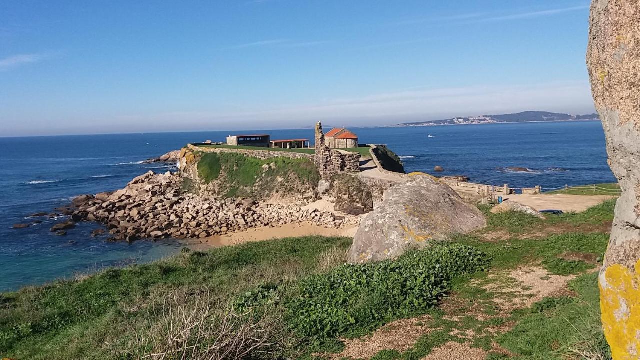 Nueve Olas, A Lanzada, Vivelo!! Sanxenxo Bagian luar foto